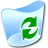 trash button