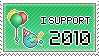 stamp: i support 2010